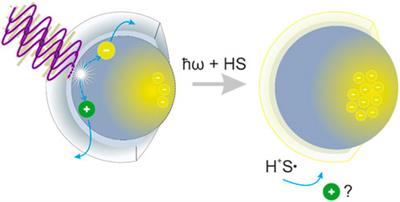 Light-driven reversible charge transfers from ITO nanocrystals